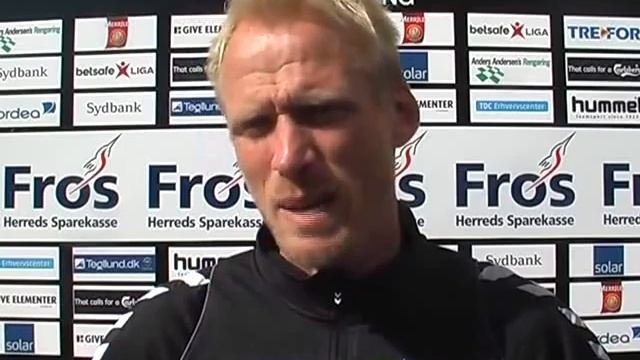 Interview Med Cheftræner Nicolai Wael Inden AB-kampen Den 2. September 2012.