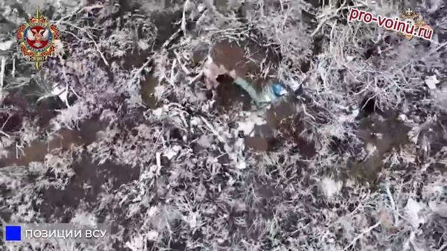 Уничтожение позиций ВСУ с помощью дронов ооСпН "ОХОТНИК"
В результате успешной операции были уничтож