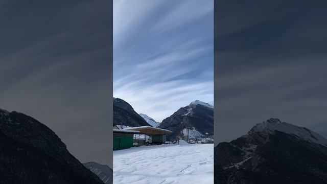 Зима в горах.