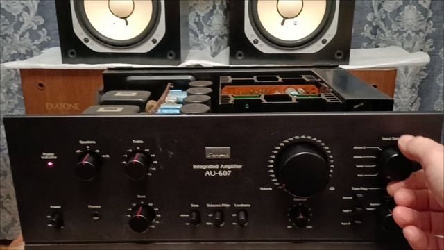 Sansui AU-607 test
