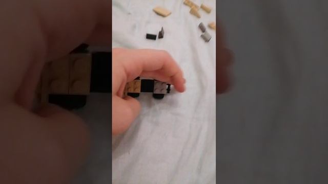собираем ваенную  машинку из Лего