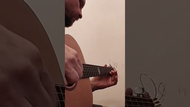 Фрагмент пьесы для гитары - Guitar piece fragment