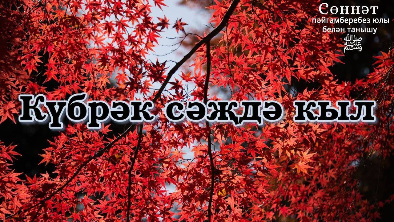Күбрәк сәҗдә кыл | Рамил Гәйнетдинов
