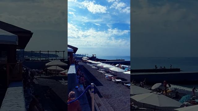 Пляж Куба г. Сочи     #travel #cuba #america #beach #summer #море2024 #russia #сочи #адлер