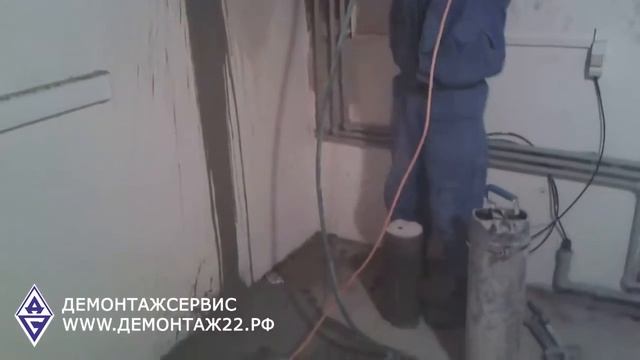 Алмазное бурение отверстий в бетоне
