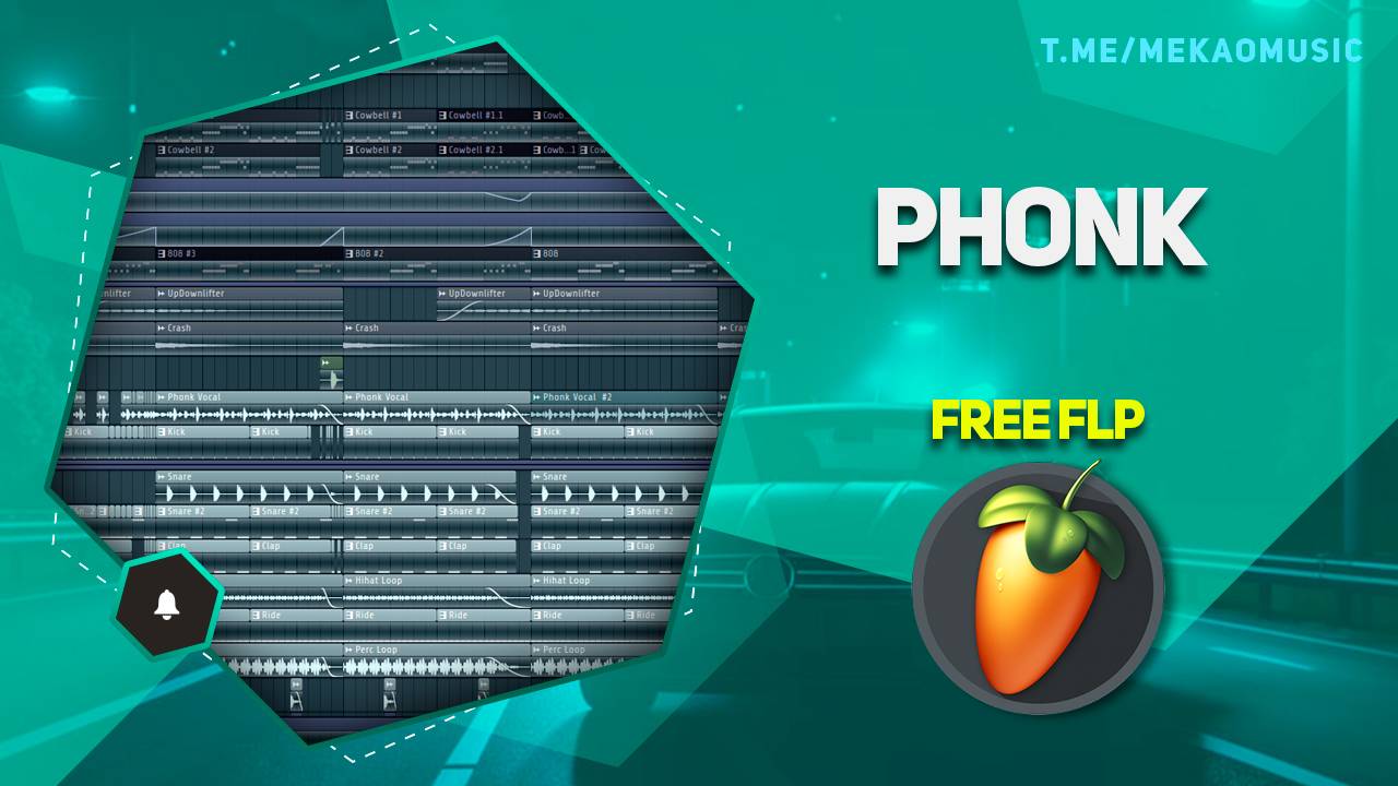 Как сделать Phonk в FL Studio 24 (+FREE FLP/Бесплатный FLP) #freeflp #flstudio #phonk #fltutorial