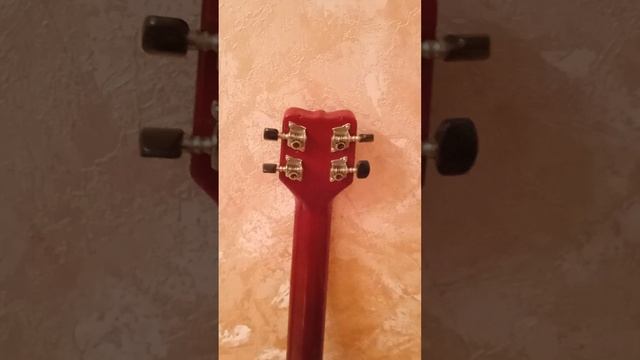 Укулеле баритон, полуакуст с пьезодатчиком.