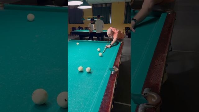 Свояки 90 градусов ☑️ #shorts #billiard #обучение #бильярд #развлечение #спорт