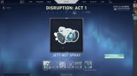 Valorant disruption act 1 battlepass showcase