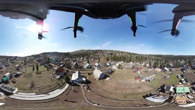 (360 VR AIR) снт Физик станция  Лесная в Красноярске