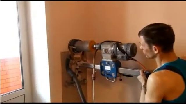 Бурение отверстия 130 мм