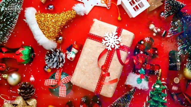 BEAUTIFUL CHRISTMAS MUSIC 4K UHD - Scenic Christmas Relaxation Film with Top Christmas Songs