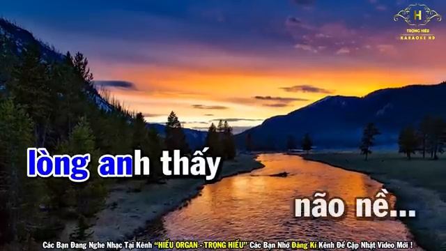 Tình Nhỏ Mau Quên Karaoke Tone Nam