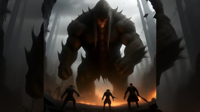 битва с гигантом