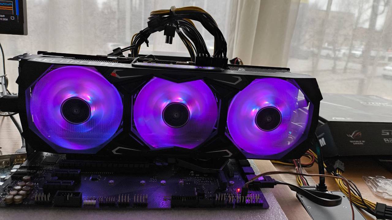 KFA2 RTX 3080 SG 10GB Тесты для Авито