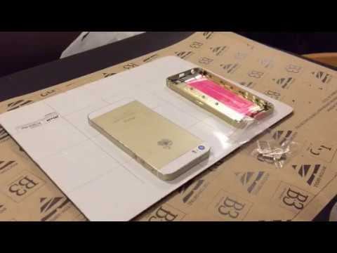 Live. Замена корпуса на iPhone 5s в кафе