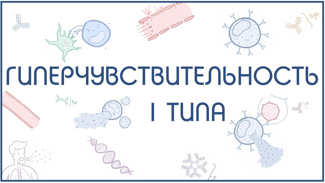 Гиперчувствительность 1 типа (немедленного типа) - механизм и примеры реализации