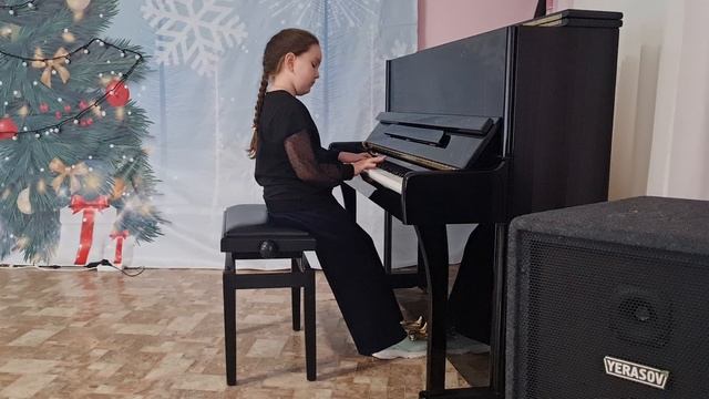 Турухина Мария 8 лет. Е.Крылатов "Кабы не было зимы"