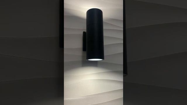 Отзыв №14 ⭐⭐⭐⭐⭐ - Светильник настенный бра влагостойкий черный Maytoni Outdoor Bowery O574WL-02B
