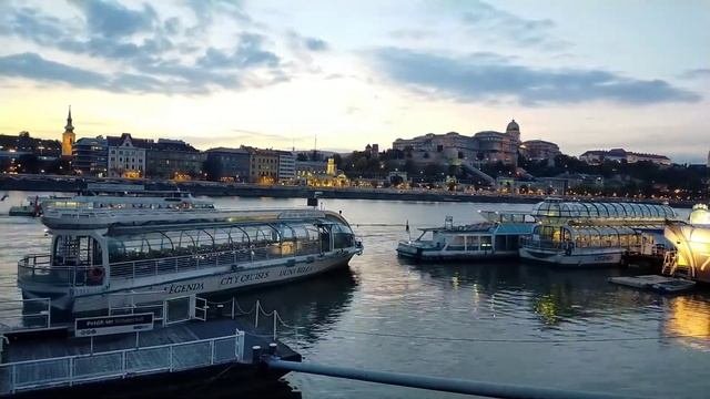 Budapest Oct 2019 sunset