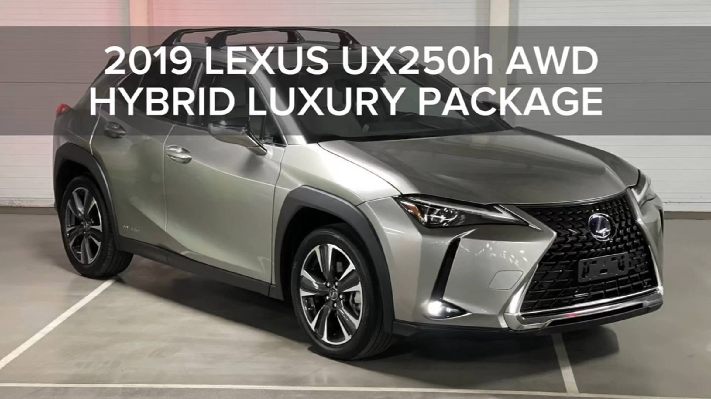 2019 LEXUS UX250h AWD HYBRID LUXURY PACKAGE