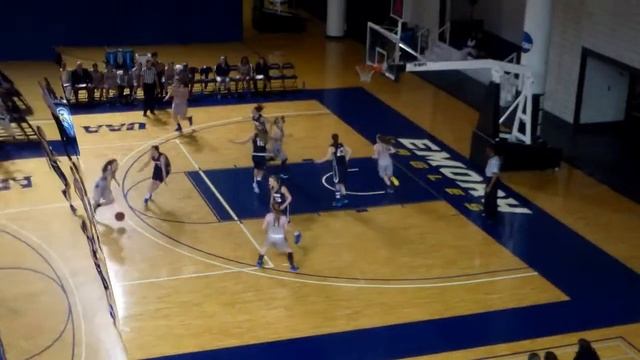 Emory Women's Basketball Clips vs. Case Western