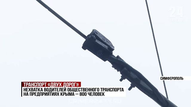 Нехватка водителей общественного транспорта на предприятиях Крыма достигла 800 человек