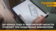 До конца года в Херсонской области откроют три модельные библиотеки