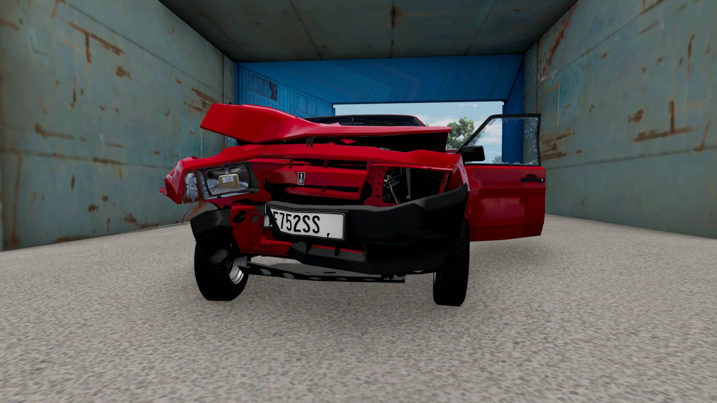 BeamNG.drive перекуп купил ваз 2109 снова ! но уже битый баланс: 100000