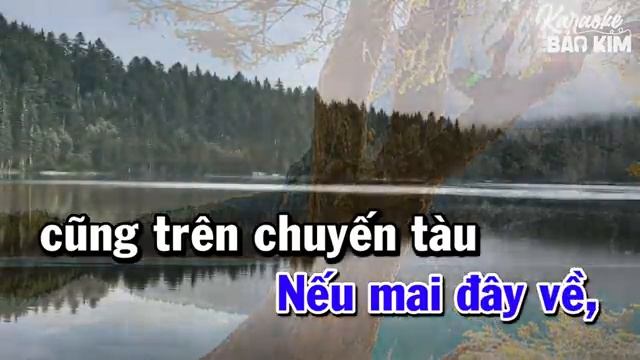 Chuyến Tàu Hoàng Hôn Karaoke Tone Nam Nhạc Sống