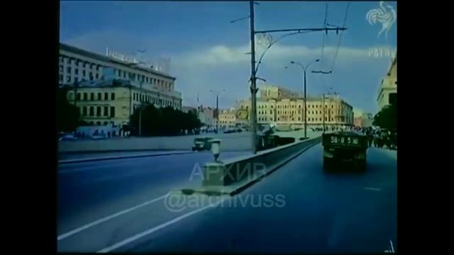 Советская Москва в объективе журналистов британского канала Pathé News 1965 год