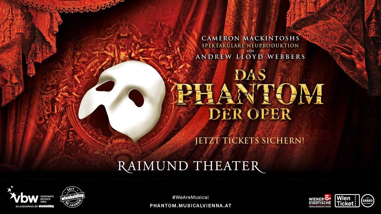 DAS PHANTOM DER OPER im Raimund Theater | Trailer