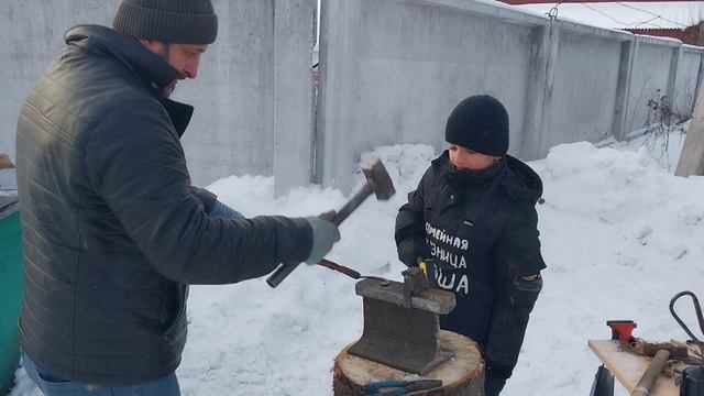 Мастер класс по Пушкинской карте в семейной кузнице Левша! ценность 640рублей!