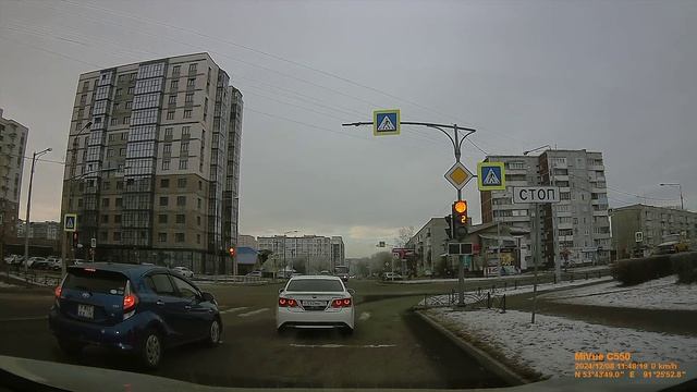 Сразу несколько нарушений от водителя в Абакане