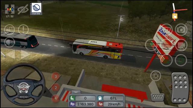 New BUS Mod with cinematic camera | Bus Simulator Indonesia #BUSSID -Kids Toys Zone