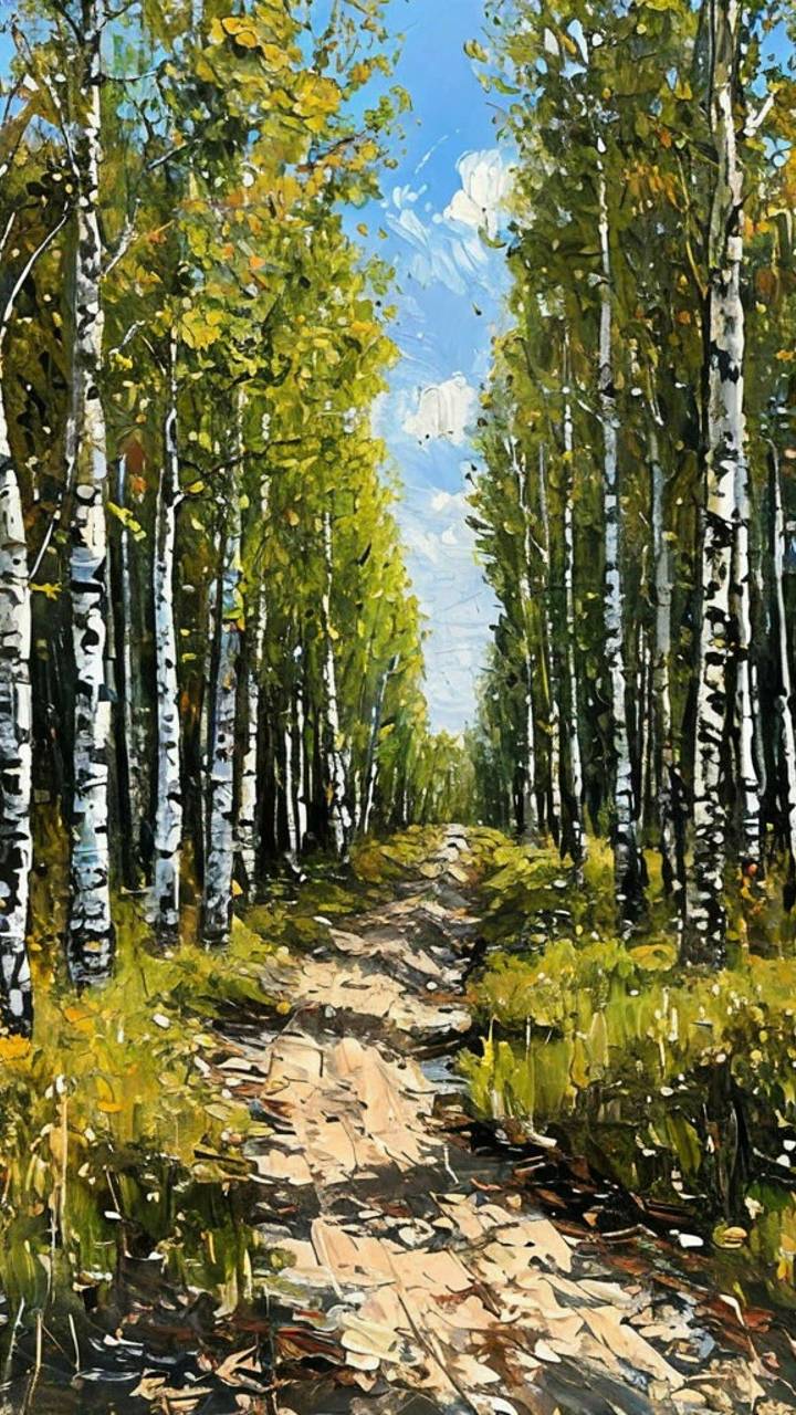 Березовая роща (сл. А. Кудаев)