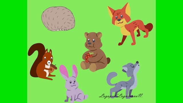 Умные игры. Детёныши диких животных.