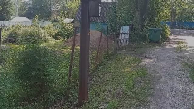 Забор из профлиста.