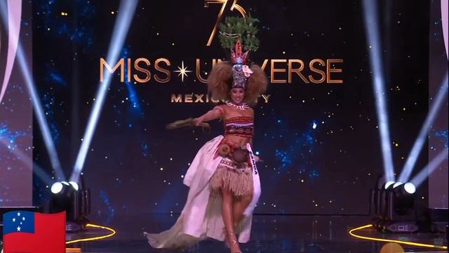 Samoa Miss Universe 2024 (73) Haylanni Pedrl Kuruppu Самоа Национальный костюм Мисс Вселенная 2024