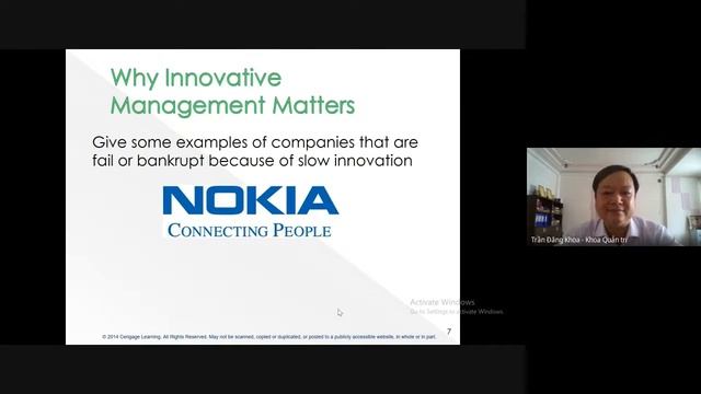 Tran Dang Khoa - Introduction and chapter 1 - Innovative Management for a Changing World