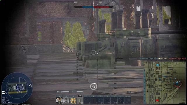 М26 Т99  - Заброшенный завод - 9 фрагов- ракеты. War Thunder