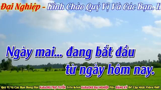 Hát Về Cây Lúa Hôm Nay Karaoke Remix Tone Nam