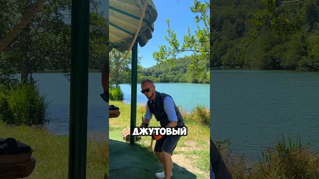 Сможет ли небольшой складной нож на весу разрубить канат? Смотрите далее!