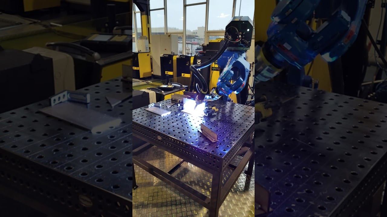 Роботизированная ячейка для сварки