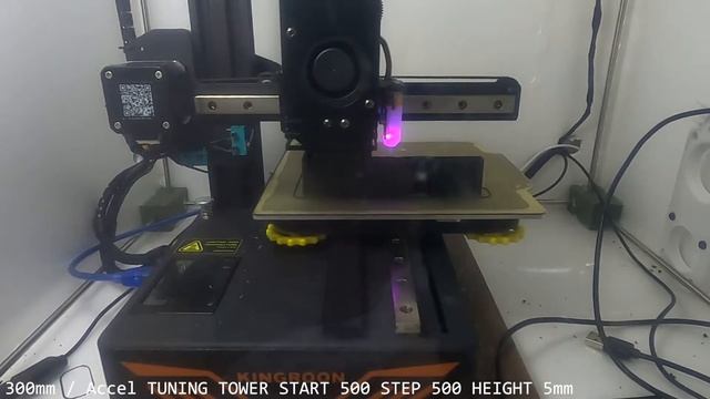 KP3S Klipper Ringing Tower 300mm/start Accel 500mm