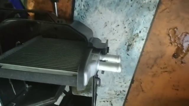 замена радиатора печки "шевроле лачетти"