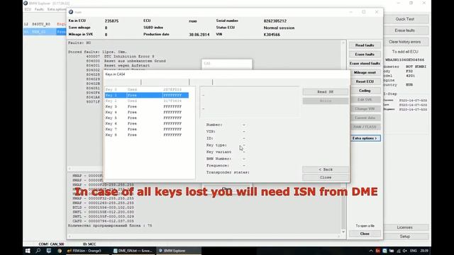 Write key FEMBDC eng