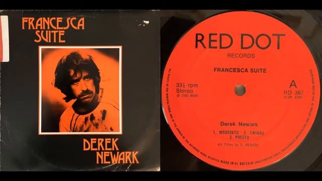 Derek Newark - Franceska Suite 1981 LP - Moderato
