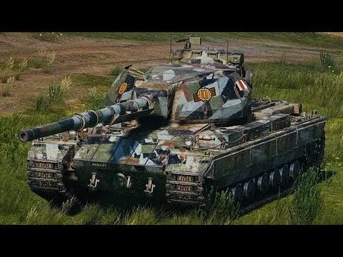 Conqueror - бой на 6100 карта Утес