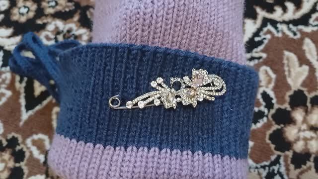 DIY.Комплект шапка и шнурки// перевязываю шапки